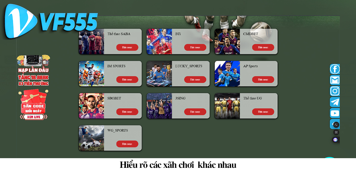 Các giải đấu bóng đá