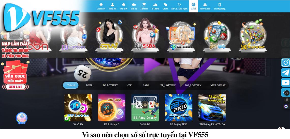 Dịch vụ VF555